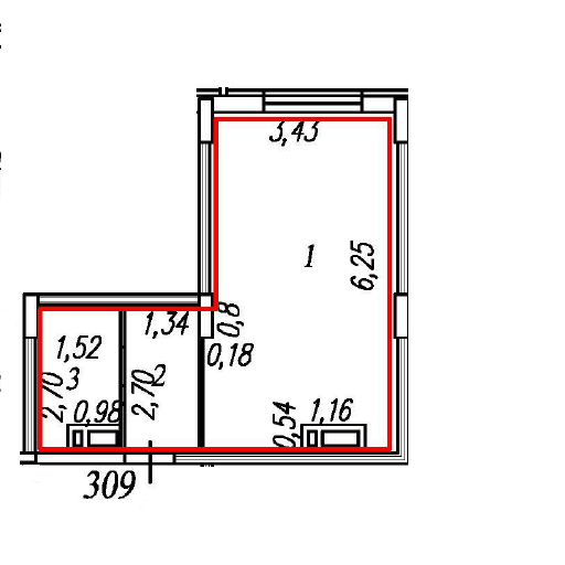 Картинка схемы квартиры