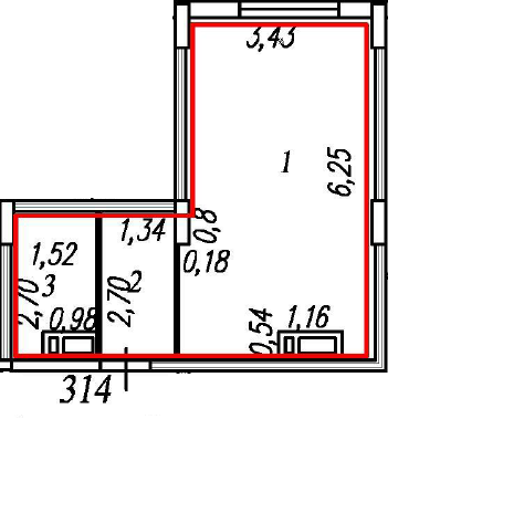 Картинка схемы квартиры