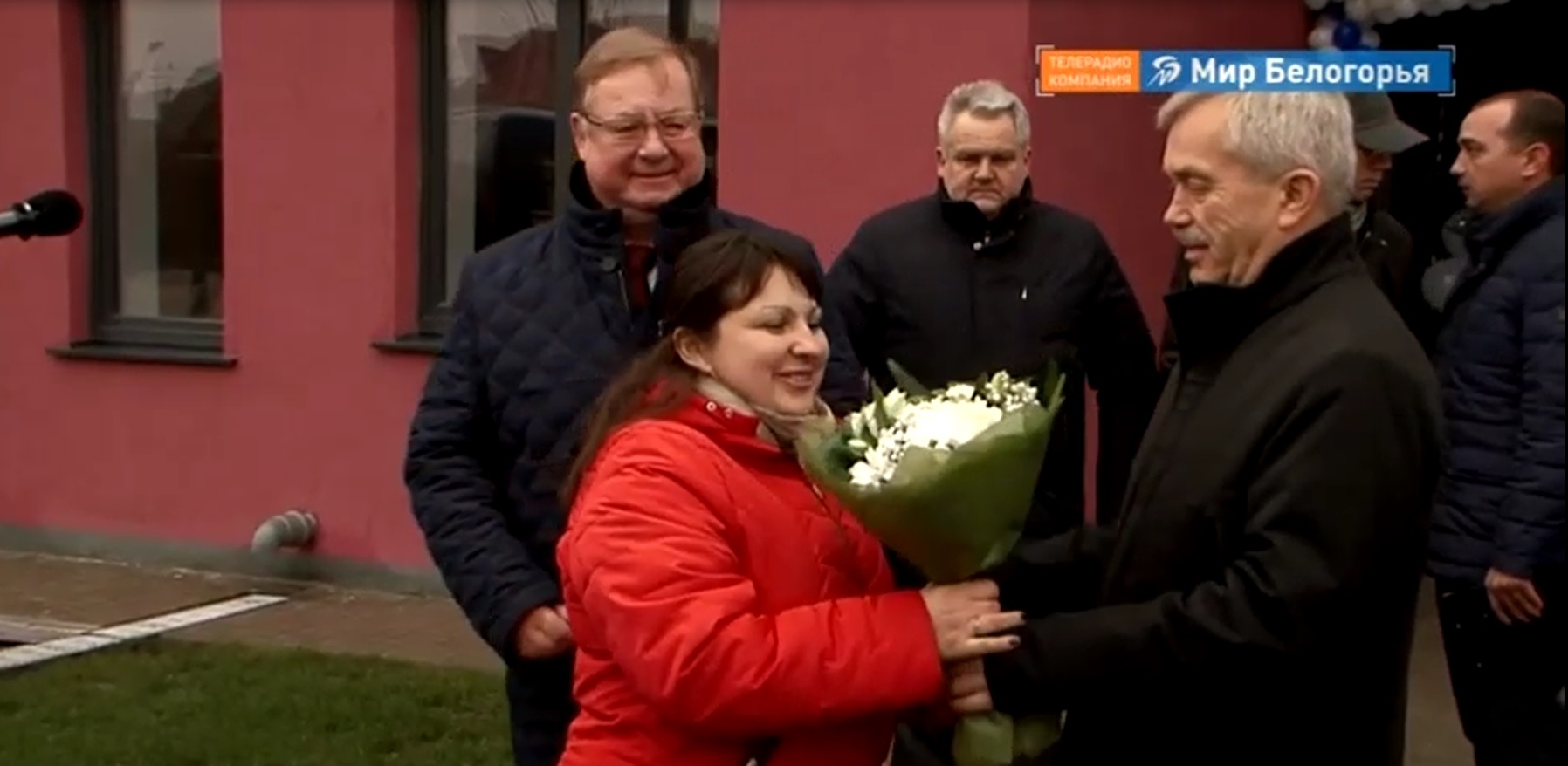 ТРК «Мир Белогорья», Вручение ключей в Шебекино Белгородской области