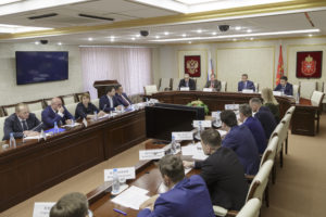 Председатель наблюдательного совета государственной корпорации – Фонда содействия реформированию жилищно-коммунального хозяйства Сергей Степашин и генеральный директор Фонда ЖКХ Константин Цицин посетили с рабочим визитом Тульскую область