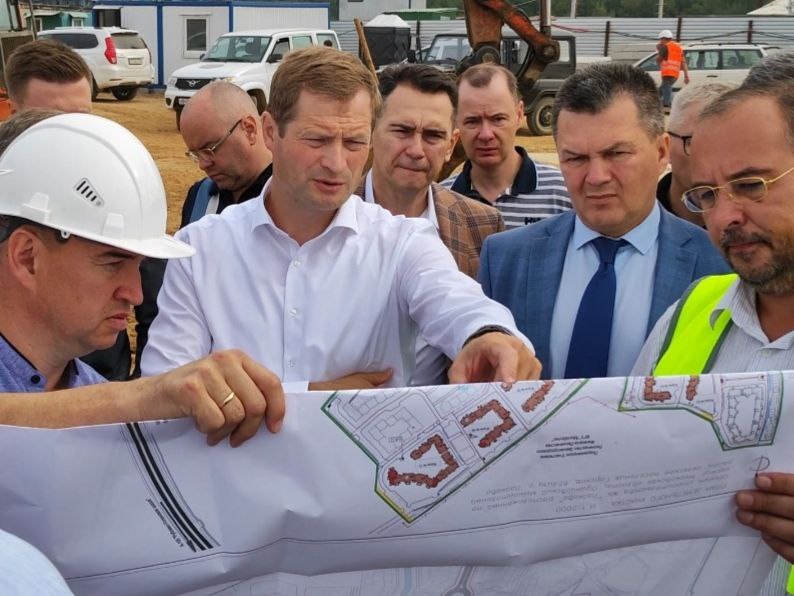 Константин Тимофеев: в ЖК «Лайково» начались работы по строительству дорожно-транспортной инфраструктуры