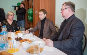 Председатель наблюдательного совета государственной корпорации - Фонда содействия реформированию ЖКХ Сергей Степашин и глава Фонда ЖКХ Константин Цицин посетили с рабочим визитом Амурскую область