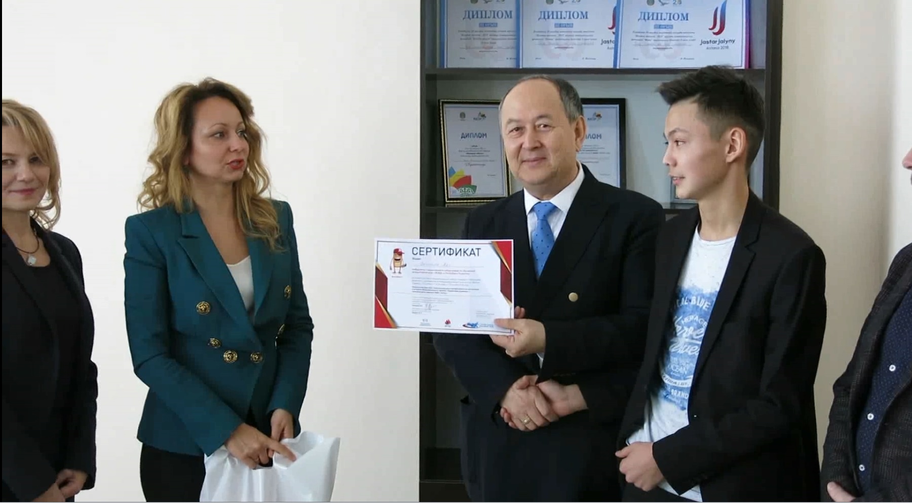 Сюжет о работе делегации Фонда ЖКХ в Республике Казахстан