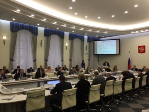 Председатель наблюдательного совета Фонда содействия реформированию ЖКХ Сергей Степашин провел заседание президиума Общественного совета при Министерстве строительства и жилищно-коммунального хозяйства Российской Федерации