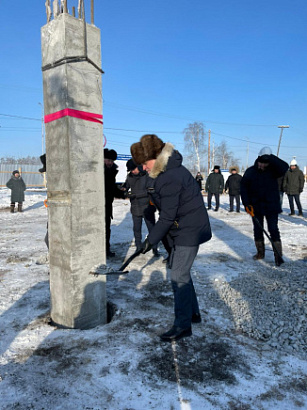 В Горном районе Республики Саха (Якутия) приступили к строительству многоквартирного дома по программе переселения граждан из аварийного жилья