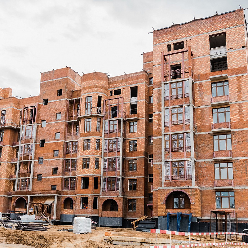 Объем монолитных конструкций, смонтированных с начала строительства ЖК Лайково составляет  более  23 000 м3 бетона