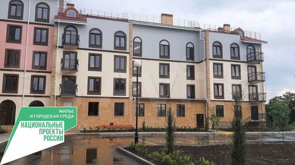 В Республике Крым 34 человека, проживавших в аварийных домах в поселке городского типа Новофедоровка, получили ключи от новых квартир