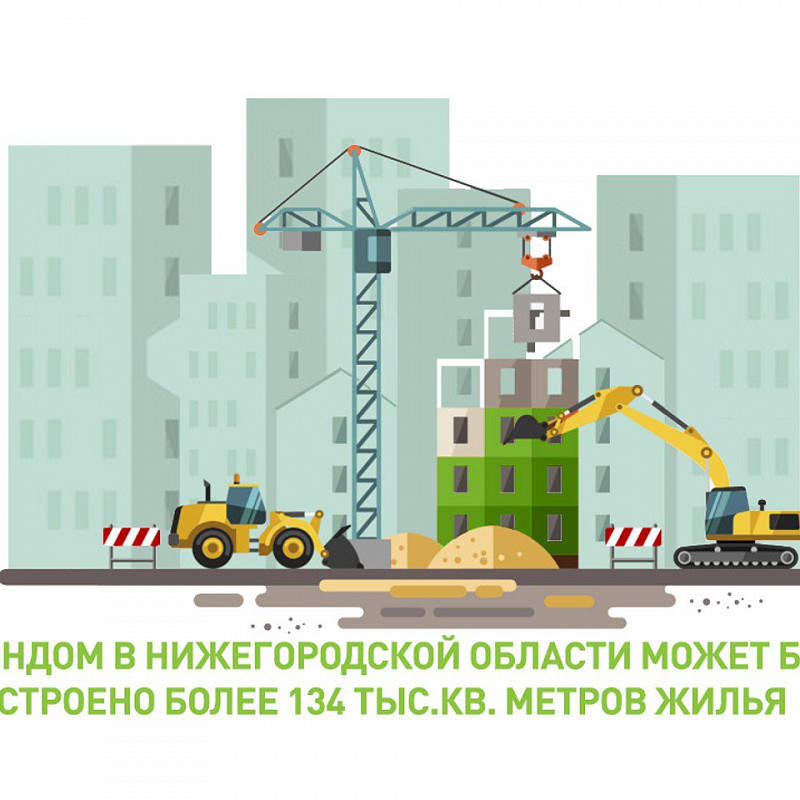 Фонд развития территорий планирует развивать земельные участки под объектами-недостроями в Нижегородской области