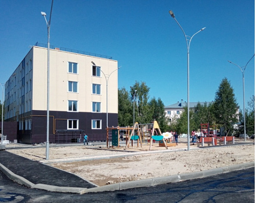В городе Сурске Пензенской области построили многоквартирный дом, в который из аварийного жилья переедут 14 семей 