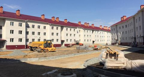 В городе Кургане завершается строительство трех многоквартирных домов для переселения граждан в рамках 185-ФЗ