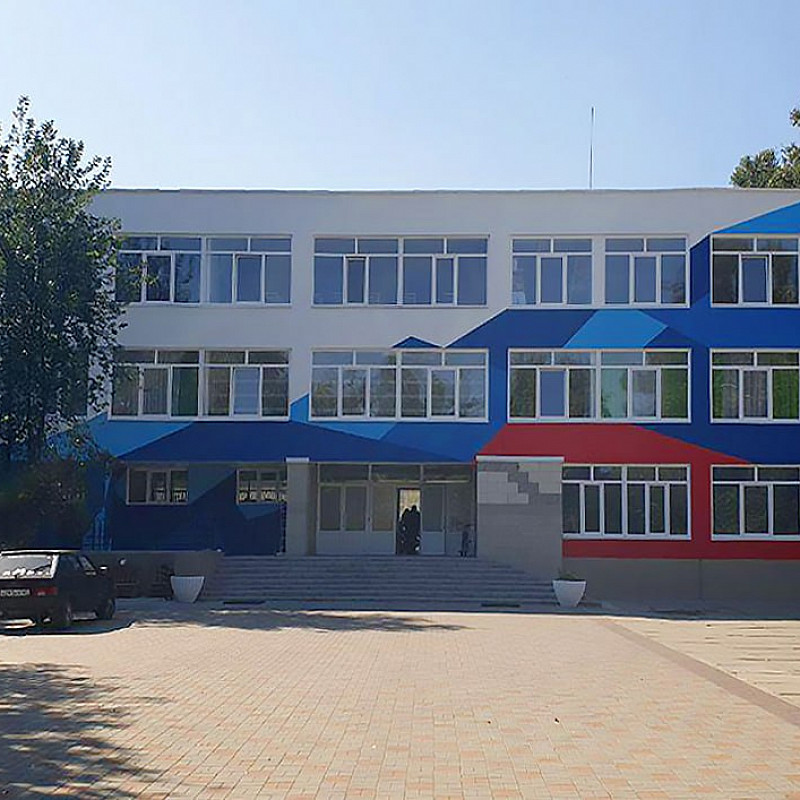 При финансовой поддержке ФРТ Пензенская область восстановила школу в городе Токмаке Запорожской области 