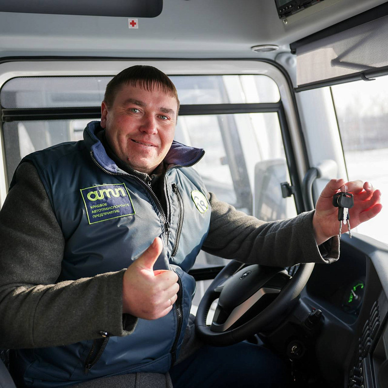 В Красноярском крае завершились поставки новых автобусов за счет специальных казначейских кредитов