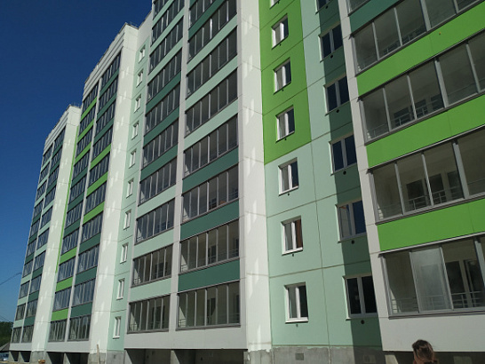В городе Томске завершено строительство многоквартирного дома, в который из аварийного жилья переедут 200 семей