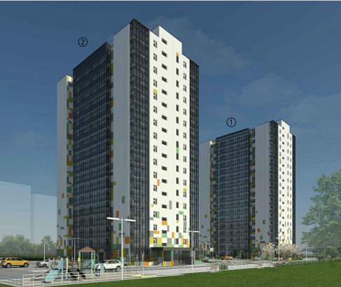 В городе Красноярске продолжается строительство многоквартирного дома, в который из аварийного жилья переедут 495 человек