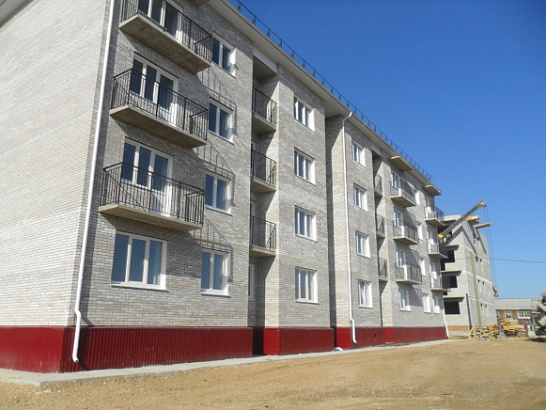 В Бирилюсском районе Красноярского края завершено строительство многоквартирного дома, в который из аварийного жилья переедут 67 человек