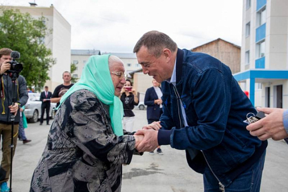 В городе Долинске Сахалинской области 55 семей, проживавших в аварийном жилищном фонде, получили ключи от новых квартир