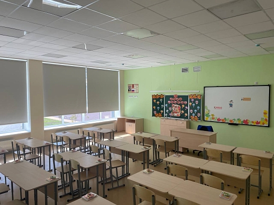 Фонд развития территорий построил школу в Домодедове