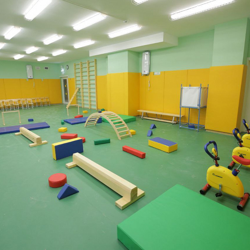 Фонд развития территорий ввел в эксплуатацию детский сад с бассейном в Домодедове