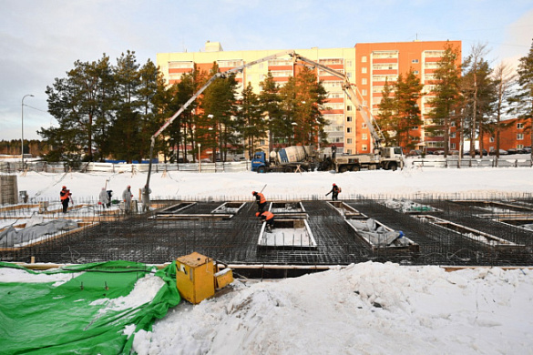 В городе Петрозаводске Республики Карелия ведется строительство двух многоквартирных домов, в которые переедут граждане, проживающие в аварийном жилищном фонде 