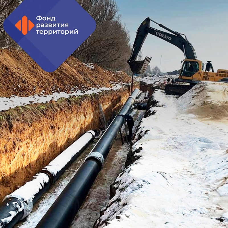 В Мелитополе на 40% завершена реконструкция порядка 2,2 км теплосетей