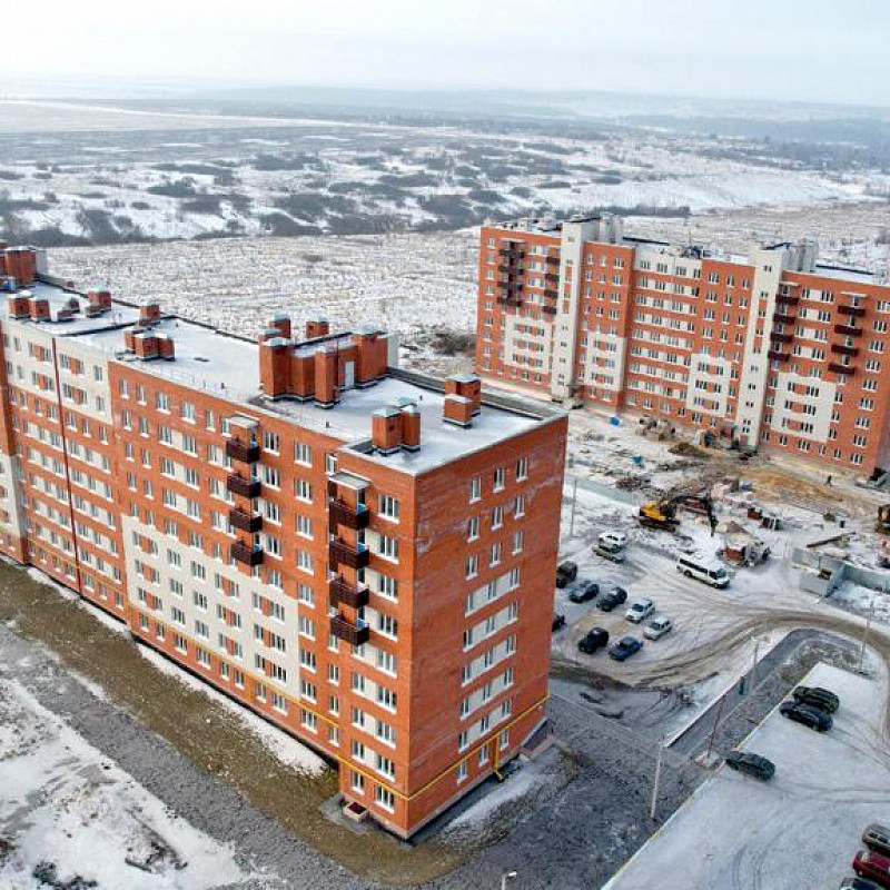 В Тульской области ведется строительство 5 домов для переселения из аварийного жилья более 720 человек