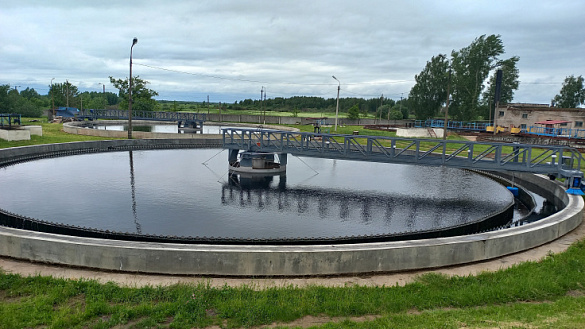 В городе Великие Луки Псковской области с участием средств Фонда ЖКХ реализуется проект модернизации систем коммунальной инфраструктуры в сфере водоотведения