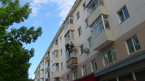 В городе Уфе Республики Башкортостан завершен капитальный ремонт в 109 многоквартирных домах, включенных в программу 2016 года