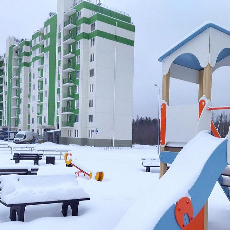 В Подпорожье Ленинградской области возводят две новостройки для переселения из аварийного жилья более 190 человек