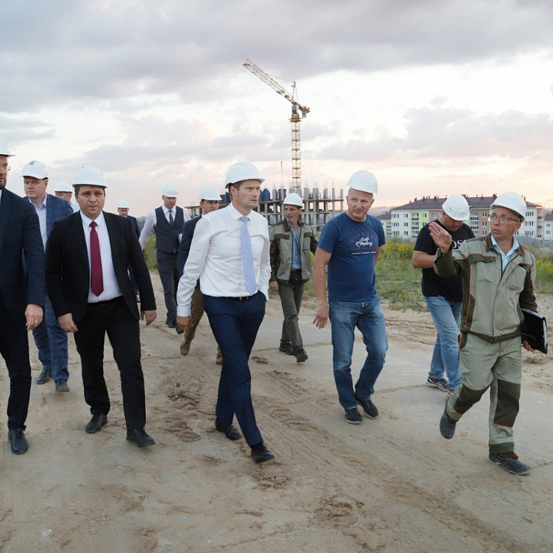 Константин Тимофеев: генподрядчики Фонда выходят на усиленный темп строительства в ЖК «Новинки Smart City» 