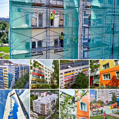 В Московской области в 2022 году выполнили капитальный ремонт 120 фасадов многоквартирных домов