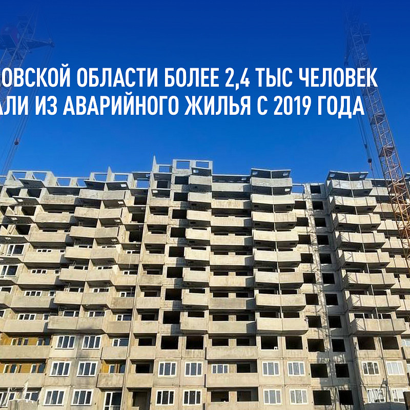 В Ульяновской области более 2,4 тыс. человек переехали из аварийного жилья с 2019 года 
