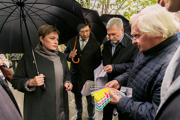 В городе Мурманске проводится капитальный ремонт объектов культурного наследия