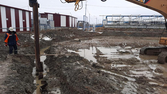 В городе Южно-Сахалинске Сахалинской области проводятся работы по реконструкции очистных сооружений в рамках проекта модернизации в сфере водоотведения с участием средств Фонда ЖКХ