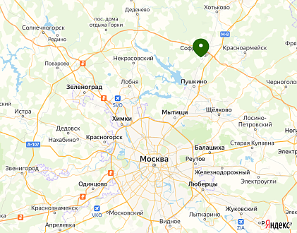 Московская область, Пушкинский район, деревня Зимогорье