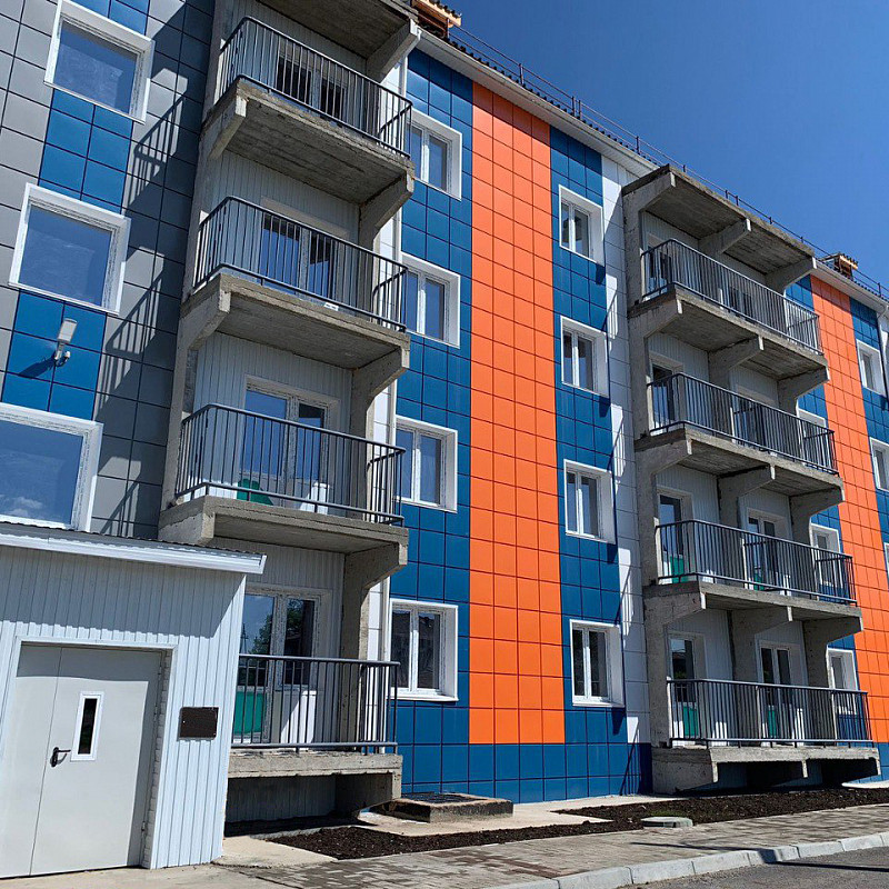 В Хакасии построили дом для 45 переселенцев из аварийного жилья